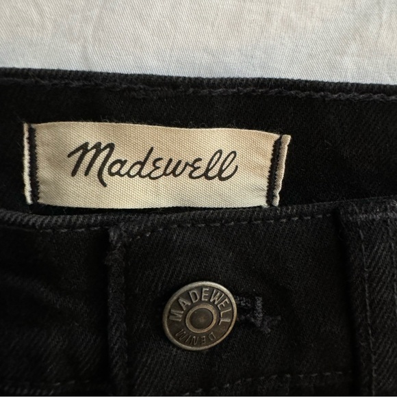 NWT Madewell The Perfect Vintage Flare Jean in Black / Sherborn Wash Size 26 - Picture 7 of 13